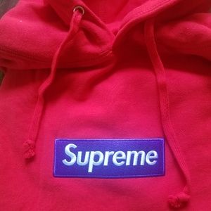 Supreme Box Logo Hoodie (Medium)  - Authentic
